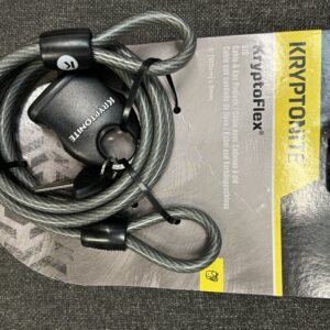 kryptonite KryptoFlex 818 Looped Cable and Key Padlock