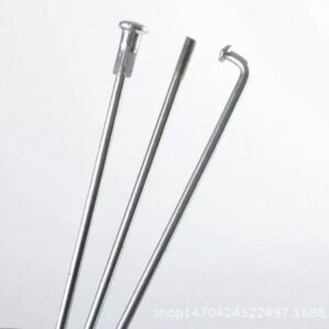 12G 191/197/206/210/229/233/240mm Spokes with nipple Black